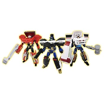 【中古】タカラトミー トミカ ジョブレイバー 警察消防救急DXエントリーセット ミニカー おもちゃ 3歳以上|ハッピーストア藤岡
