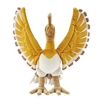 【中古】ポケモンセンターオリジナル プレミアムぬいぐるみ ホウオウ 金