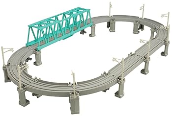 【中古】プラレール 高架レールと大鉄橋セット