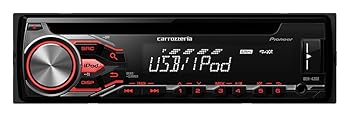【中古】Pioneer カーオーディオ DEH-4200 1D CD USB iPod iPhone AUX DSP カロッツェリア