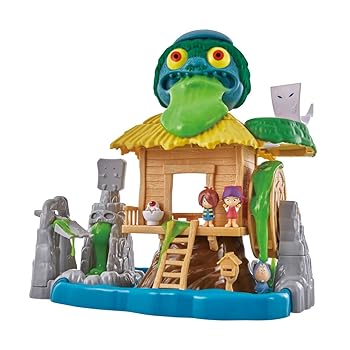 【中古】ゲゲゲの鬼太郎 スライムであそぶんじゃ！ DXゲゲゲハウス 襲い掛かる！たんたん坊