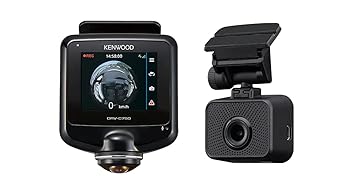 【中古】ケンウッド ドライブレコーダー DRV-C750R 360度カメラ+リアカメラセット 前後左右 360度撮影対応 GPS 駐車監視録画対応 シガープラグコード(3.5