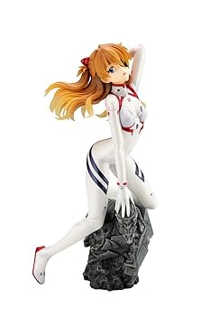 【中古】シン・エヴァンゲリオン劇場版 式波・アスカ・ラングレー ~深々度ダイブ用耐圧試作プラグスーツver~ 1/6スケール PVC製 塗装済み完成品 フィギュ