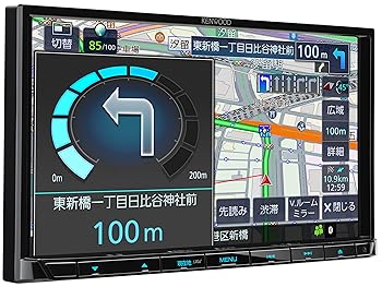 【中古】ケンウッド 7インチ MDV-L309 KENWOOD製デジタルルームミラー型ドライブレコーダーと連携可能 Bluetooth搭載 ワイヤレス音楽再生 オーディオ一体