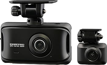 【中古】コムテック 車用 ドライブレコーダー 前後2カメラ ZDR045 STARVIS2搭載 夜間撮影性能向上 前後200万画素 FullHD GPS搭載 後続車両接近お知らせ機