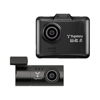 【中古】ユピテル ドライブレコーダー Y-115d 前後 2カメラ 200万画素(フロント) FullHD 対角(フロント160°リア150°) 広角 SDカードフォーマット不要 G