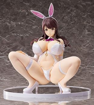 【中古】(非常に良い)BINDing Creators Opinion PVC 1/4 三柿野ひより ホワイトバニー Ver.26cm|ハッピーストア藤岡