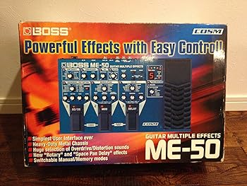 【中古】(非常に良い)BOSS ME-50 ギターマルチエフェクター|ハッピーストア藤岡