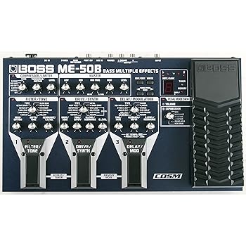 【中古】（非常に良い）BOSS Bass Multiple Effects ベース用マルチ・エフェクター ME-50B｜ハッピーストア藤岡