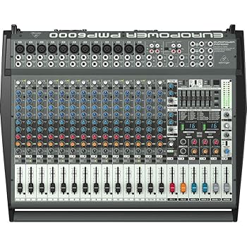 【中古】BEHRINGER ベリンガー EUROPOWER PMP6000 パワードミキサー|ハッピーストア藤岡
