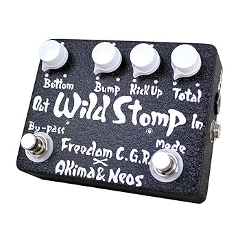 【中古】Akima & Neos / Wild Stomp Black AN-EF-01 黒 ベース用プリアンプ|ハッピーストア藤岡