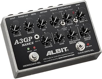 【中古】ALBIT GUITER PRE-AMP ギタープリアンプ A3GP MARKII｜ハッピーストア藤岡
