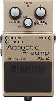 【中古】(非常に良い)BOSS ボス アコースティックプリアンプ AD-2 コンパクトエフェクター アコースティックギター/エレアコ|ハッピーストア藤岡