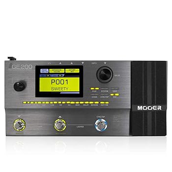 【中古】（非常に良い）MOOER Mooer GE200 マルチエフェクター グレー,｜ハッピーストア藤岡