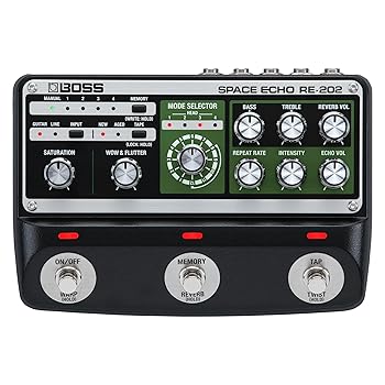 【中古】(非常に良い)BOSS RE-202 Space Echo スペースエコー エコー ディレイ リバーブ ギターエフェクター|ハッピーストア藤岡