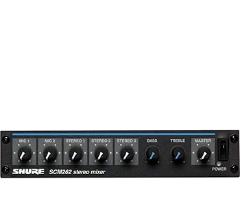 【中古】(非常に良い)SHURE ミキサー SCM262|ハッピーストア藤岡