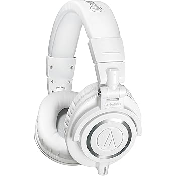 【中古】（非常に良い）オーディオテクニカ プロフェッショナルモニターヘッドホン ATH-M50xWH ホワイト スタジオレコーディング/ミキシング/DJ/トラックメイキング｜ハッピーストア藤岡 31,103円