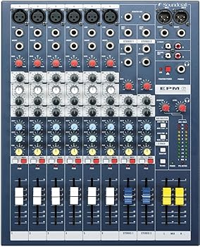 【中古】(非常に良い)Soundcraft サウンドクラフト コンパクト・アナログミキサー EPM6|ハッピーストア藤岡
