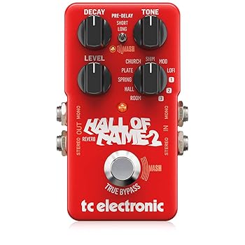 【中古】tc electronic デジタルリバーブペダル TonePrint対応 受賞歴のあるアルゴリズム MASHフットスイッチ シマーリバーブ トゥルーバイパス バッファ|ハッピーストア藤岡