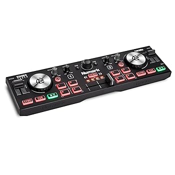 【中古】ニュマーク(Numark) Numark DJコントローラー ポータブル DJ機材 USB 2デッキ タッチセンサー ホイール コンパクト DJミキサー Serato DJ Lite｜ハッピーストア藤岡