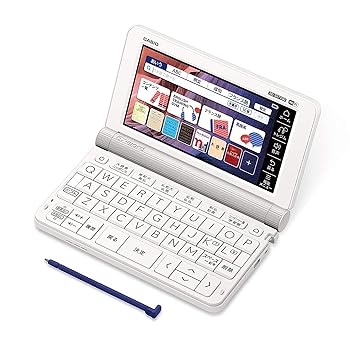 【中古】カシオ 陰電子字引き フランス語 エクスワード XD-SX7200 57コンテンツ(フランス語11コンテンツ) XD-SXN72 書き割り 白いこと