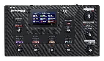 【中古】ZOOM ズーム B6 Bass Multi-Effects Processor ベース用マルチエフェクター｜ハッピーストア藤岡 65,780円