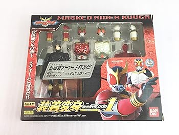 【中古】超合金 装着変身仮面ライダークウガ マイティフォーム＆グローイングフォーム