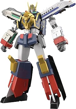 【中古】勇者特急マイトガイン THE合体 マイトガイン ノンスケール プラスチック製 塗装済み可動フィギュア