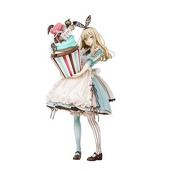 【中古】赤倉イラスト『不思議の国のアリス』 ノンスケール PVC&ABS製 塗装済み 完成品フィギュア