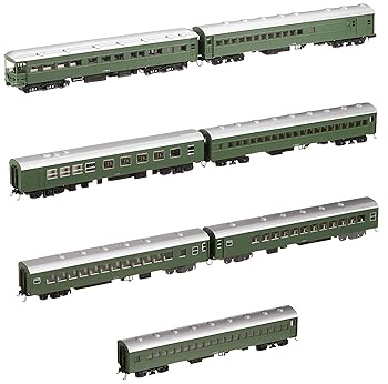 【中古】Nゲージ 車両セット 特急つばめ青大将 (7両) #10-428