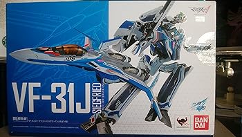 【中古】TAMASHII NATIONS DX超合金 マクロスデルタ VF-31Jジークフリード(ハヤテ・インメルマン機) 約260mm ダイキャスト&ABS製 塗装済み可動フィギュア