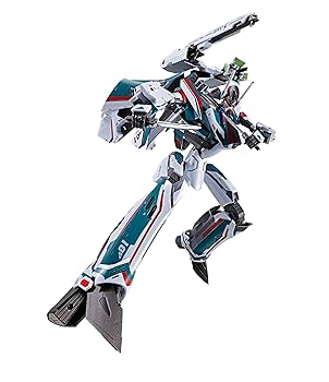 【中古】TAMASHII NATIONS DX超合金 マクロスデルタ VF-31Sジークフリード(アラド・メルダース機) 約260mm ダイキャスト&ABS&PVC製 塗装済み可動フィギュ