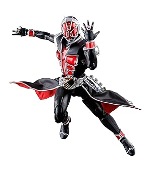 【中古】TAMASHII NATIONS S.H.フィギュアーツ 仮面ライダーウィザード フレイムスタイル(真骨彫製法) 約145mm ABS&PVC製 塗装済み可動フィギュア
