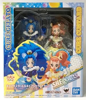 【中古】S.H.フィギュアーツ キュアカスタード＆キュアジェラートセット(魂ウェブ商店限定)