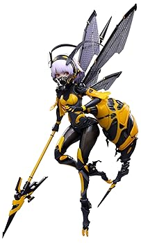 【中古】SNAIL SHELL[蝸之殻] BEE-03W ワスプガール 1/12スケール 可動フィギュア
