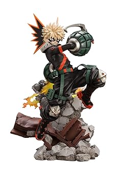 【中古】ARTFX J 僕のヒーローアカデミア 爆豪勝己 Ver.2 1/8スケール PVC製 塗装済み完成品フィギュア 202432