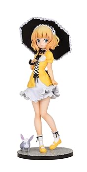 【中古】ベルファイン ご注文はうさぎですか?BLOOM シャロ 限定ゴスロリイエローVer. 1/7スケール PVC製 塗装済み 完成品 フィギュア BF128