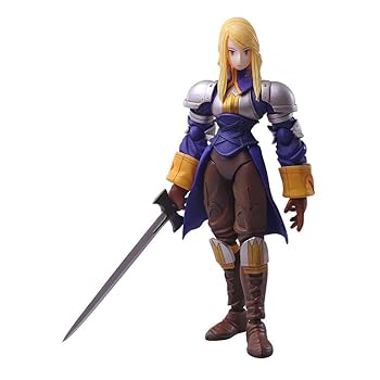 【中古】スクウェア・エニックス(SQUARE ENIX) ファイナルファンタジー タクティクス ブリングアーツ アグリアス・オークス PVC製 塗装済み可動フィギュ