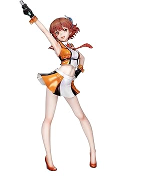 【中古】キューズQ ULTRAMAN 佐山レナ 科特隊風アイドルルック 1/7スケール PVC製 塗装済み 完成品 フィギュア