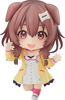 【中古】ねんどろいど ホロライブプロダクション 戌神ころね ノンスケール プラスチック製 塗装済み可動フィギュア
