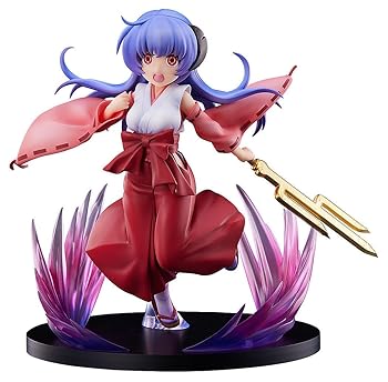 【中古】ひぐらしのなく頃に 卒 羽入 神剣鬼狩柳桜ver. 1/7スケール プラスチック製 塗装済み完成品フィギュア MI05971