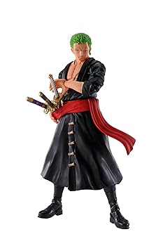【中古】TAMASHII NATIONS S.H.フィギュアーツ ONE PIECE ロロノア・ゾロ -鬼ヶ島討入- 約150mm ABS&PVC製 塗装済み可動フィギュア