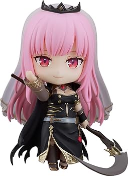 【中古】ねんどろいど ホロライブプロダクション 森カリオペ ノンスケール プラスチック製 塗装済み可動フィギュア