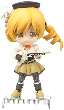 【中古】コトブキヤ キューポッシュ 劇場版 魔法少女まどか☆マギカ 巴マミ ノンスケール PVC製 塗装済み可動フィギュア