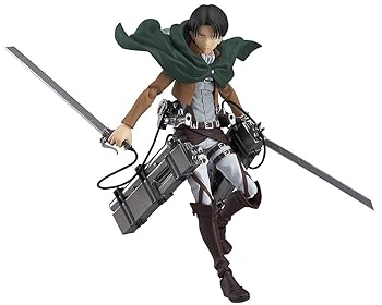 【中古】figma 進撃の巨人 リヴァイ (ノンスケール ABS&PVC 塗装済み可動フィギュア)