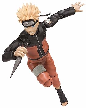 【中古】TAMASHII NATIONS S.H.フィギュアーツ NARUTO-ナルト- 疾風伝 うずまきナルト 約140mm ABS&PVC製 塗装済み可動フィギュア [並行輸入品]