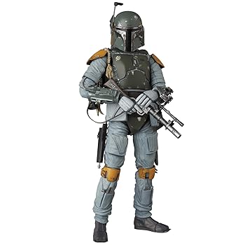 【中古】MAFEX マフェックス BOBA FETT ボバ・フェット『STARWARS』ノンスケール ABS&ATBC-PVC塗装済みアクションフィギュア