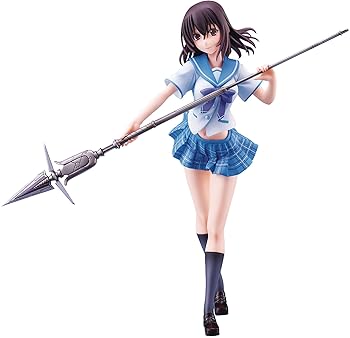 【中古】ウェーブ Dream Tech ストライク ザ ブラッド 姫柊 雪菜 制服style 1/7スケール PVC製 塗装済み 完成品 フィギュア DT155