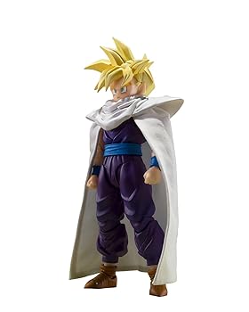 【中古】TAMASHII NATIONS S.H.フィギュアーツ ドラゴンボールZ スーパーサイヤ人孫悟飯-悟空を超えた戦士- 約110mm PVC&ABS&布製 塗装済み可動フィギュ