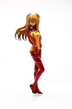 【中古】一番くじ ヱヴァンゲリヲン新劇場版 セカンドインパクト B賞 アスカ フィギュア ローソン限定カラーVer.